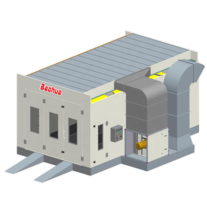 <span class=keywords><strong>Cabina</strong></span> de Pintura Automática Retráctil con Filtro Eléctrico Diésel Baohua, Cortina de Agua, Certificación CE, Garantía de 2 Años - Product Image 1