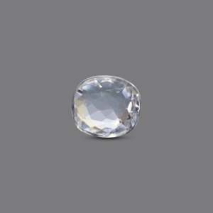 4.05 Carat Premium White Zircon Loose Gemstone for Fine Jewelry - Product Image 1