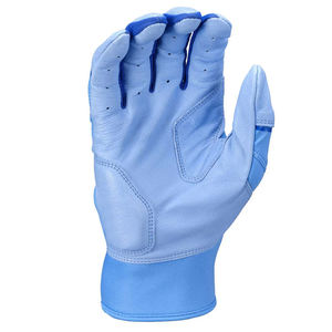 QASWA SPORTS Customizable Color Ambidextrous Leather Batting <b>Gloves</b> Velcro Closure Breathable Quick-Dry Unisex Adults Training - Product Image 3