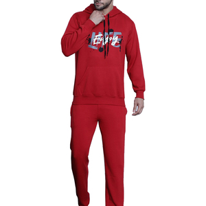 Survêtements d'hiver personnalisés pour hommes en gros, 100 % coton, poids moyen, impression de logo personnalisée, respirants, confortables, OEM - Product Image 1