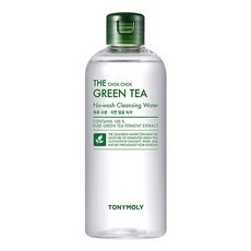Tony Moly The Chok Chok Eau Nettoyante Sans Rinçage au Thé Vert 300ml 1 Unité Produit de Soin Visage à la Glycérine - Product Image 1