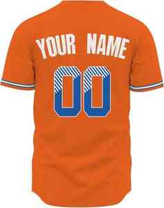 Maillot de baseball pour homme au design optimal, couleur unie, taille personnalisée, sublimation couleur unie, uniformes de baseball - Product Image 5