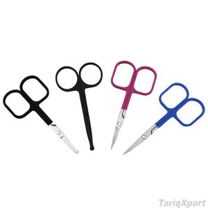 Tijeras Multifuncionales Mini para Maquillaje y Belleza, Tijeras para Cutículas de Acero Inoxidable con Hoja Recta y Afilada, Tijeras para Manicura, Pestañas, Cejas y Cabello - Product Image 2