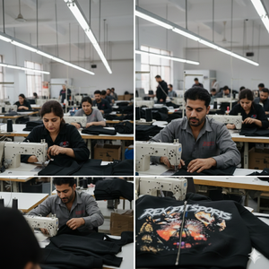 REXFIT SPORTS Sweat à capuche zippé noir imprimé numériquement sur mesure, en molleton épais, style streetwear, fermeture éclair intégrale, OEM - Product Image 4