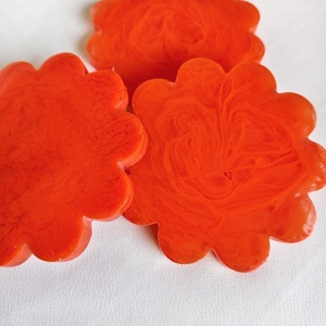Eco Friendly Resin <b>Coasters</b> Durable Waterproof <b>Drink</b> <b>Coaster</b> Set for Coffee Cup Mug Glass and Table Decor - Product Image 3