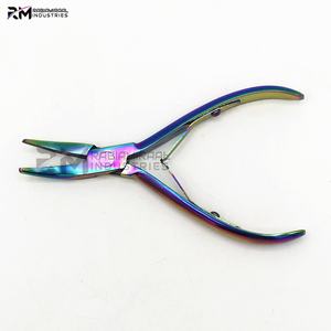 Pince à extensions capillaires micro-anneaux RMI professionnelle en acier inoxydable de haute qualité et durable, couleur personnalisable - Product Image 6