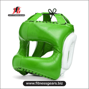 อุปกรณ์ฟิตเนส JUST FITNESS GEARS หมวกป้องกันศีรษะสำหรับชกมวยระดับมืออาชีพ คุณภาพสูง วัสดุ PU สำหรับผู้ใหญ่ เป็นมิตรกับสิ่งแวดล้อม น้ำหนักเบา ทนทาน ระบายอากาศได้ดี - Product Image 6