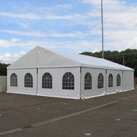 Tente transparente à prix d'usine 15x20 15x30 20x30m Tente de réception de mariage d'église transparente Tente à armature pour événements