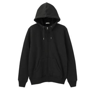 Sweat à capuche zippé pour homme, robuste, avec double couture renforcée, doublure polaire douce, vêtement de travail durable - Product Image 4