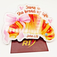 Ornement religieux chrétien en acrylique de forme personnalisée, motif cils, imprimé UV, verset biblique, décoration intérieure religieuse, fournisseur OEM ODM