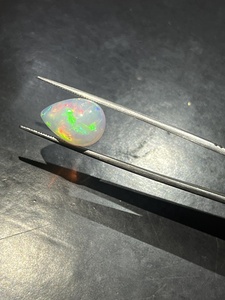 ลูกแพร์คุณภาพสูงจากเอธิโอเปีย,ทรงหลวมธรรมชาติ5.90 Cts พลอยหลวมผลิตเครื่องประดับอัญมณี Cabochon Cut - Product Image 4