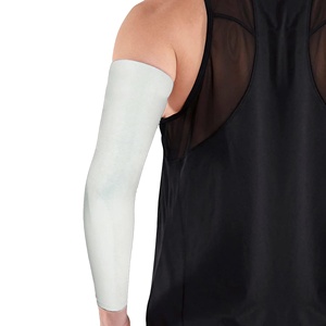 ANTMAX Mangas de compresión graduada unisex de seda helada con protección UV para brazos, ideales para adultos en deportes, ciclismo, baloncesto y golf. - Product Image 4