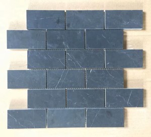 Marble <b>Mosaic</b> Tile White Polished Modern Amalfi Design 8mm Thick Water Resistant Eco-Friendly 5 Year Warranty Interior Wall - Product Image 6