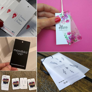 Etiquetas de Papel Personalizadas de Alta Calidad para Ropa, Etiquetas con Cabezal, Diseño Personalizado Aceptado para Etiquetado de Precios de Ropa - Product Image 5