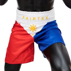 กางเกงมวยไทย Fairtex แบบสั่งทำพิเศษ ปรับแต่งได้ ผลิตด้วยเทคนิค Sublimation ผ้าโพลีเอสเตอร์ 100% ยืดหยุ่น ทนทาน ระบายอากาศได้ดี - Product Image 5