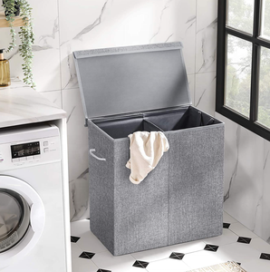 Sac à linge en jute imprimé sur mesure avec cordon de serrage pour la blanchisserie d'hôtel et le rangement à domicile - Product Image 5