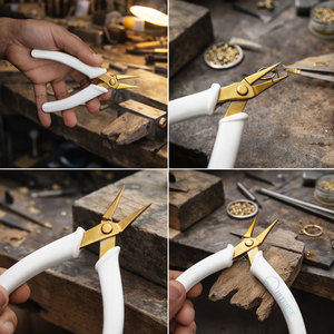 คีมเปิดห่วงแหวนแบบพรีเมียม คุณภาพสูง ผลิตจากสแตนเลส ทนทาน เหมาะสำหรับงานประดิษฐ์ ร้อยลูกปัด และงาน DIY - Product Image 6