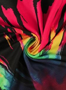 Camiseta Tie-Dye de Algodón 100% Premium con Logotipo Personalizado al por Mayor, Estilo Hip Hop Urbano, Transpirable y de Talla Grande - Product Image 3