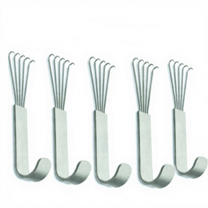 Retractor de piel Anderson Bear Claw de 5 puntas afiladas, gancho para facelift de 12 cm, retractor de piel para cirugía plástica, instrumento quirúrgico reutilizable - Product Image 2