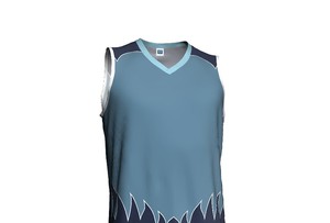 Camiseta de baloncesto para hombre totalmente personalizada, ligera, antiarrugas, a la moda, transpirable, con el mejor estilo. - Product Image 4