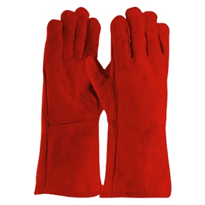 Gants de soudage en cuir de vachette de qualité supérieure, résistants et protecteurs pour les mains, gants de sécurité en cuir pour soudeurs - Product Image 3