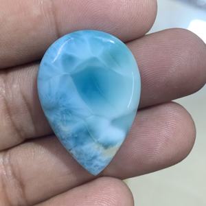 IGI Certified AAA Grade Natural Larimar Quartz Cabochon 30mm Square Mixed <b>Shapes</b> High Quality Loose Gemstones for Party Wear - Product Image 2