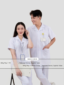 Customized White Lab <b>Coat</b> Factory Wholesale Price for Hospital Clinic Dental Doctor Nurse Uniforms - Product Image 2