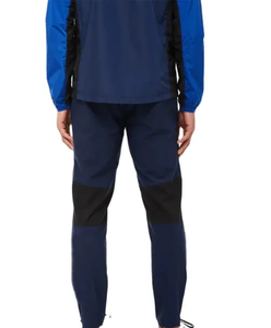 Men's Navy Blue Sporty <b>Track</b> <b>Pants</b> Full Length Quick Dry With Side Pockets Elastic Waist Regular Fit Autumn Wear - Product Image 4