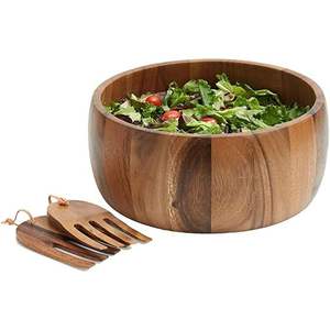 Tazón de Madera Artesanal para Servir en la Cocina, Acabado Duradero - Product Image 6