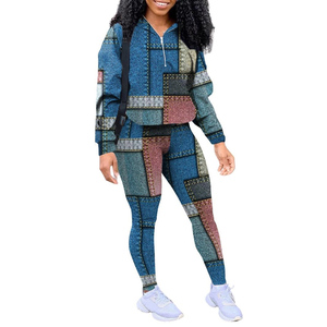 High Quality 100% Polyester Sublimation Custom Printed Oversize <b>Plain</b> <b>Tracksuits</b> for Women Fashion Wear - Product Image 1