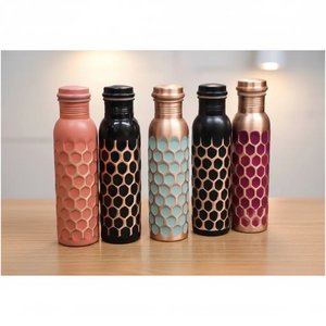 Handcraft Floral <b>Printed</b> Stainless Steel Insulated Water Bottle Reusable Travel Drinking Bottle For Home And <b>Office</b> - Product Image 5