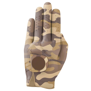 Nuevo Producto en Oferta, Agarres de Cuero Genuino Antideslizantes de Alta Resistencia con Cierre de Gancho y Bucle, Diseño de Camuflaje Desértico Personalizado para Hombre, de la Mejor Calidad - Product Image 1