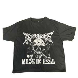 Camiseta de hombre 100% algodón, 300 g/m², diseño de logotipo personalizado, camisetas gráficas de gran gramaje para hombre, serigrafía, OEM. - Product Image 1