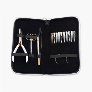 Kit de Extensiones de Cabello de Acero Inoxidable con Impresión de Logotipo Personalizado Profesional de Alta Calidad, Extensiones de Cabello Duraderas y de Fijación Fuerte - Product Image 4