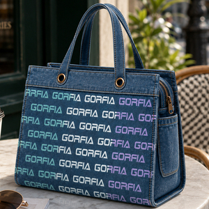 Nuevo Bolso de Hombro de Mezclilla Estilo Coreano Retro para Mujer, de Gran Capacidad, con Diseño de Organizador con Múltiples Bolsillos, Nuevo Bolso Tote de Mezclilla - Product Image 2