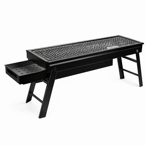 Barbecue portable de table au charbon de bois, poêle pliable en fer pour barbecue en plein air EPDGFC000 - Product Image 1