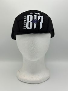 Casque de football américain respirant en PU avec fermeture à pression réglable pour adultes - Protection douce pour la tête 7x7 - Product Image 4