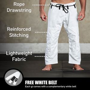 ชุดยูโดบราซิลเลียนยิวยิตสู ชุดยูนิฟอร์มศิลปะการต่อสู้แบบกำหนดเองสำหรับผู้ใหญ่ ยูนิเซ็กซ์ ผ้าฝ้ายยืด 100% ปรับแต่งสีและขนาดได้ รับผลิตแบบ OEM - Product Image 3