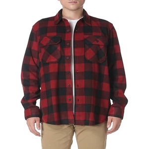 Camisa de Franela para Hombre, Diseño Elegante, Ligera, Informal, Antiarrugas, Cómoda, Transpirable, de Alta Calidad - Product Image 1