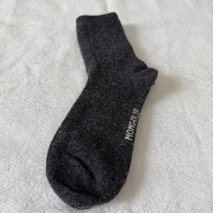 Wholesale MONGOLIA Crew <b>Socks</b> Dark Grey <b>Thick</b> Wool Knitted Thermo <b>Winter</b> Casual Wear for Adults - Product Image 2
