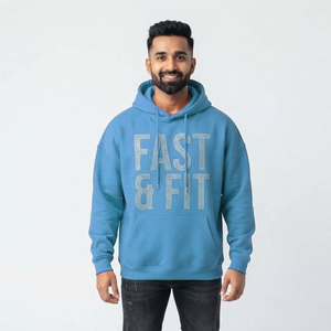 Vente en gros de sweats à capuche streetwear unisexes pour hommes, avec logo personnalisé en strass, 100% coton, hiver, couleur unie, thermiques, tendance - Product Image 4