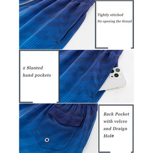 Shorts de bain décontractés de haute qualité, respirants, imperméables, grande taille, séchage rapide, écologiques, design personnalisé par sublimation - Product Image 5