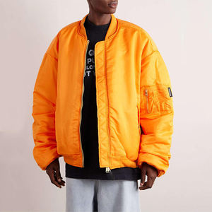 Chaqueta Bomber de Algodón Camuflado Extra Grande Personalizada para Hombre, Chaqueta Bomber Reversible con Capucha para Hombre, Proveedor OEM al por Mayor - Product Image 4