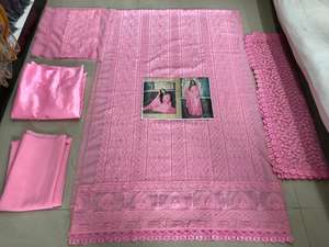 Vente en gros Design exclusif Broderie fantaisie Salwar Kameez Midi Partywear Kurti Palazzo Surat Grossiste écologique pour femmes - Product Image 3