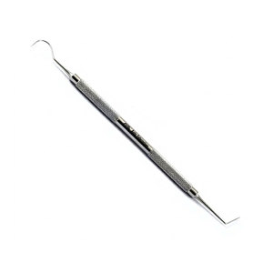 Dental Explorer Probe Hook Tip Endodontic Diagnostic Instrument Stainless Steel Tartar Calculus <b>Plaque</b> <b>Scraper</b> Removal Tool - Product Image 2