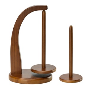 <b>Wooden</b> Yarn Holder Knitting Crochet Yarn <b>Ball</b> Stand Magnetic Rotating Anti Slip Portable <b>Craft</b> Accessory - Product Image 1