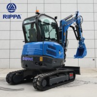 Livraison gratuite Fabricant d'excavatrices EPA Kubota Moteur Petite sur chenilles d'occasion agricole Mini excavatrice à vendre