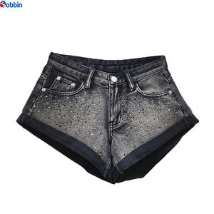 Overoles de Mezclilla con Pedrería para Mujer de BOBBIN INDUSTRIES, Nuevos, Modernos, Retro, Casuales, Suaves, Transpirables, Ecológicos y de Secado Rápido - Product Image 5