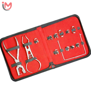 Rubber Dam Kit for Dental Clinics Stainless Steel Clamps, <b>Punch</b> and Forceps <b>Set</b> OEM Wholesale - Product Image 4