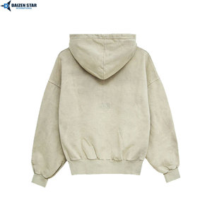 Sudadera con Capucha de Algodón Grueso para Hombre, Sudadera con Capucha de Felpa de Primera Calidad, Logotipo Personalizado al por Mayor - Product Image 5
